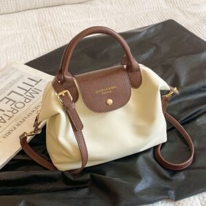 New Oxford Cloth Dumpling Bag Women Tide Dragon Bags Xiang Splicing Simple Handbag Commuter Messenger Bag