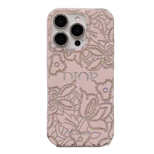 Glitter Retro Style Is Suitable For IPhone17 Promax Advanced Apple 16 Trendy Brand Mobile Phone Case