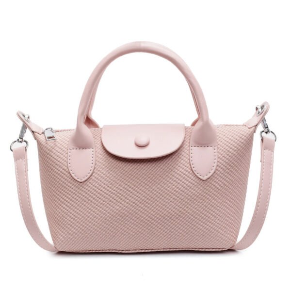New Niche Design Dumpling Bag Splicing Dragon Bags Xiangchao Versatile Handbag Women’S Contrasting Shoulder Bag