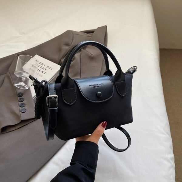 New Oxford Cloth Multi-Color Dumpling Bag Long Bags Xiang Splicing Handbag Niche Shoulder Messenger Bag