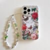 Flash Diamond Small Fragrant Wind Laser Butterfly Flower Tide Brand Acrylic For IPhone17Promax IPhone Case