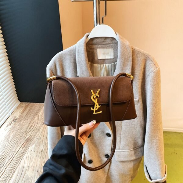 Premium Texture Poplar Forest Fashion Handbag Women’S Bag Personalized Leopard Print Shoulder Bag Retro Style Messenger Small Square Bag