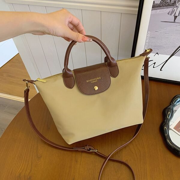 New Oxford Cloth Dumpling Bag Women Tide Dragon Bags Xiang Splicing Simple Handbag Commuter Messenger Bag