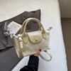 New Oxford Cloth Multi-Color Dumpling Bag Long Bags Xiang Splicing Handbag Niche Shoulder Messenger Bag