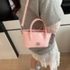 Niche Style Fashion Miu Handbag Premium Cross-Border Tide Shoulder Messenger Bag Light Luxury Bucket Bag Women’S Bag