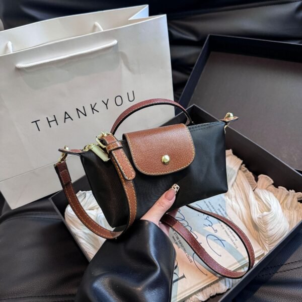 Oxford Cloth Dumpling Bag Dragon Mini Xiang Western-Style Nylon Contrast Simple And Fashionable One-Shoulder Crossbody Bag