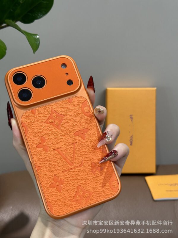 Premium Sense Orange Changes 17 Seconds Mobile Phone Case, Suitable For IPhone17Promax Trendy Brand New Apple 16 Protective Case
