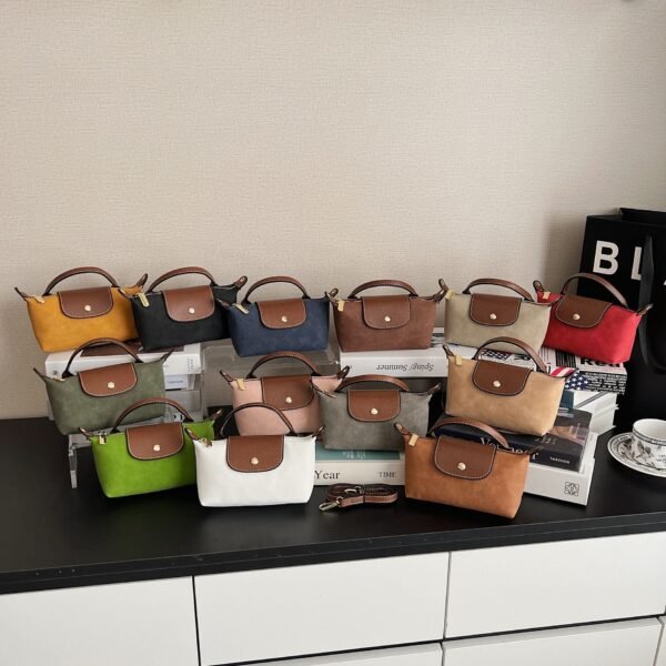 Fashion Contrasting Dragon Bags, Dumpling Bags, Retro Commuting Shoulder Bodybags, Handbags, Light Luxury Mobile Phone Bags