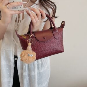 Niche Fashion Portable Dumpling Bag Dragon Bags Xiang Version Simple Casual Shoulder Bag High Sense Versatile Messenger Bag