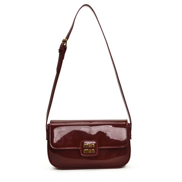 Version Of Small Square Bag Mi.U Fashion High-End Bags Texture Bag Women’S Bag Spice Girl Shoulder Messenger Bag