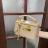 Poplar Forest Small Square Bag Chain Light Luxury Bags Simple Trendy Box Bag Fashion Messenger Portable Women’S Bag