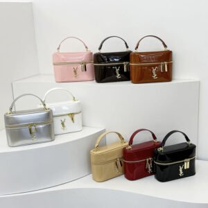 Retro Light Luxury Poplar Forest Box Bag Portable Women Commuter Small Square Bag Niche High-End Tide Single Shoulder Messenger Bag