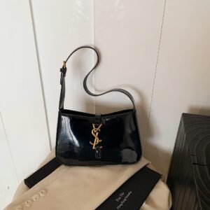 Premium Sense Niche Armpit Bag Trade Tide Spice Girl Oil Wax Leather Bags Baguette Bag Poplar Forest Shoulder Women'S Bag