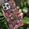 Light Luxury Peony Hard Shell Protective Cover Tide Brand Is Suitable For IPhone17Promax Tide Brand Apple Mobile Phone Case New Model