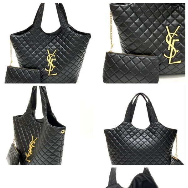 2026 New DIY Premium Sense Large Capacity Poplar Forest Bag Genuine Leather Diamond Tote Portable Shoulder Bag Women