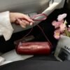 Light Luxury Simple Retro Miu Underarm Cylinder Bag Texture Handbag Single Shoulder Crossbody Versatile Commuter Casual Women’S Bag