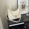 Chain Rhombus Messenger Bag Poplar Forest Embroidery Thread Large Capacity Shoulder Bag Fashion Style Underarm Bag Handbag