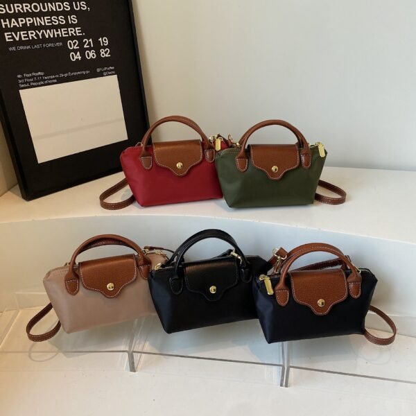 Style Premium Dragon Bags Xiang Handbag Nylon Cloth Fashion Dumpling Bag Retro Messenger Bag Commuter Women’S Bag