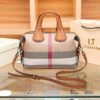 Bag Women’S 2026 New Plaid Large Capacity Handbag Casual Leather Shoulder Bag Crossbody Boston Pillow Bag